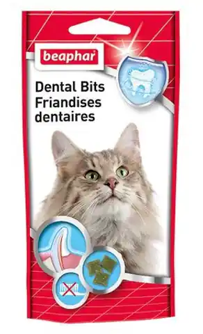⁨Beaphar Dental przysmak na zęby dla kota 35g⁩ w sklepie Wasserman.eu