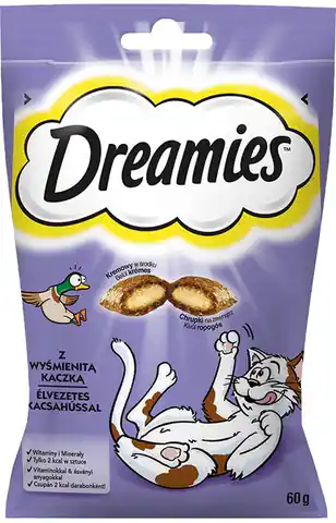 ⁨Dreamies 5998749116500 Hunde-/Katzenleckerli Katze Snacks Ente 60 g⁩ im Wasserman.eu