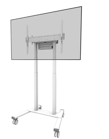 ⁨Neomounts MOVE Lift FL55-875WH1 TV trolley - 55-100" - max 110 kg - motorised h 111,3-176,3 cm (35mm/sec) - VESA 100x100-800x600⁩ w sklepie Wasserman.eu