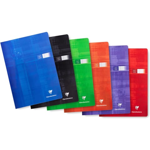 ⁨Zeszyt A4 60k kratka 90G 63152AMXC CLAIREFONTAINE⁩ w sklepie Wasserman.eu
