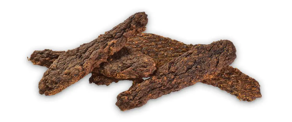 ⁨BRIT Meaty Jerky Beef Fillets - dog treat - 200 g⁩ at Wasserman.eu