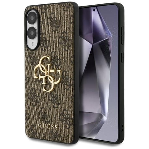 Guess Big 4G Logo Classic Logo - Etui do Samsung Galaxy S25 Edge (brązowy) w sklepie Wasserman.eu