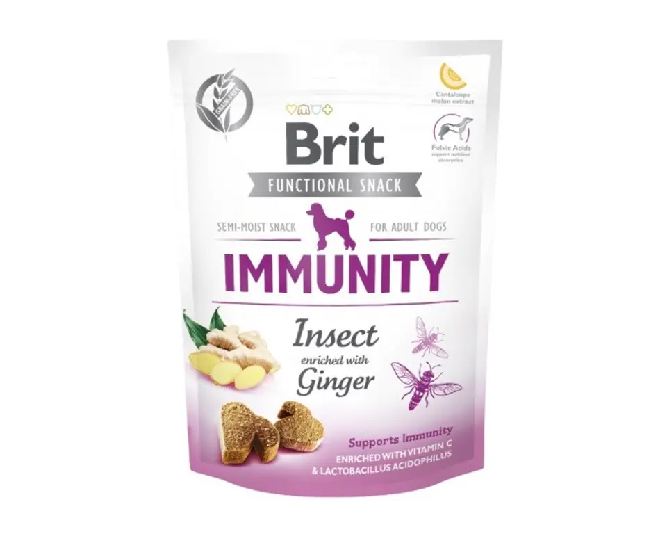 ⁨BRIT CARE Dog Immunity&Insects - Przysmak dla psa - 150 g⁩ w sklepie Wasserman.eu