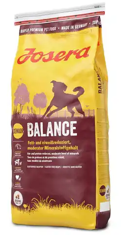 ⁨Josera 1515 Hunde-Trockenfutter Senior Mais, Geflügel, Reis 15 kg⁩ im Wasserman.eu