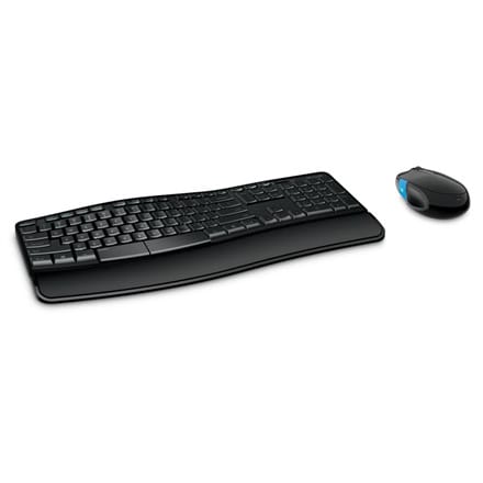 ⁨Microsoft L3V-00009 Sculpt Comfort Desktop Multimedia, Wireless, Keyboard layout NO/EN, Black, Numeric keypad⁩ at Wasserman.eu
