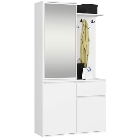 ⁨ZESTAW NA PRZEDPOKÓJ ENTRO PK BIAŁY⁩ w sklepie Wasserman.eu