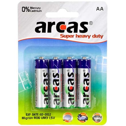 ⁨Arcas | AA/R6 | Super Heavy Duty | 4 szt.⁩ w sklepie Wasserman.eu