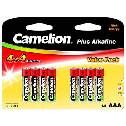 ⁨Camelion | AAA/LR03 | Plus Alkaline | 8 szt.⁩ w sklepie Wasserman.eu