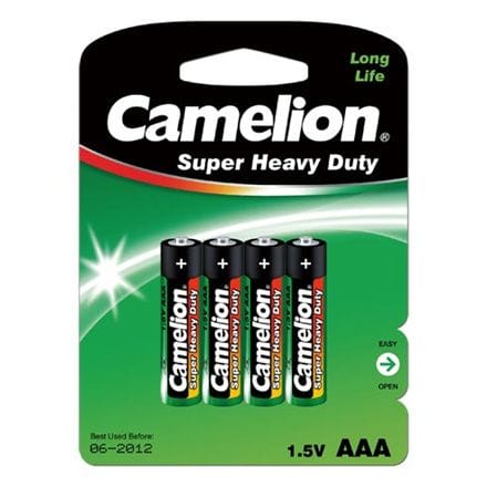 ⁨Camelion | R03P-BP4G | AAA/LR03 | Super Heavy Duty | 4 szt.⁩ w sklepie Wasserman.eu
