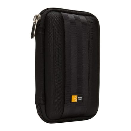 ⁨Case Logic Portable Hard Drive Case Black, Molded EVA Foam⁩ at Wasserman.eu
