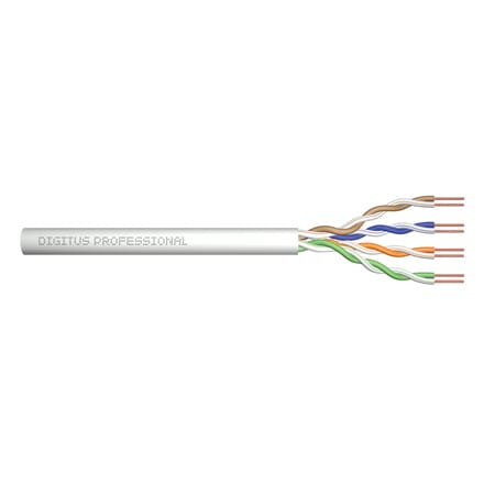 ⁨Digitus | CAT 6 | Kabel luzem | Skrętka nieekranowana (UTP) | Szary | 305 m⁩ w sklepie Wasserman.eu