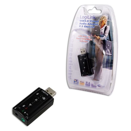 ⁨Logilink USB Audio adapter, 7.1 sound effect⁩ at Wasserman.eu