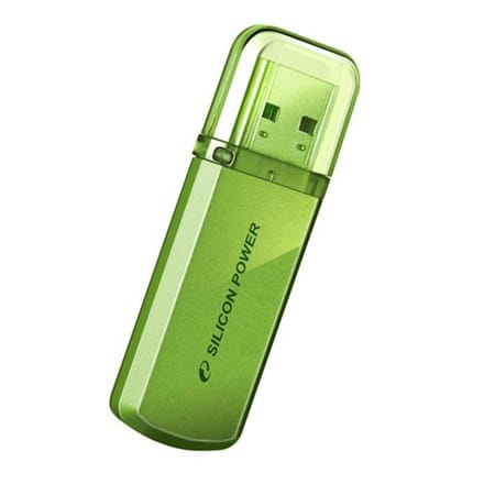⁨Silicon Power Helios 101 16 GB, USB 2.0, Green⁩ at Wasserman.eu