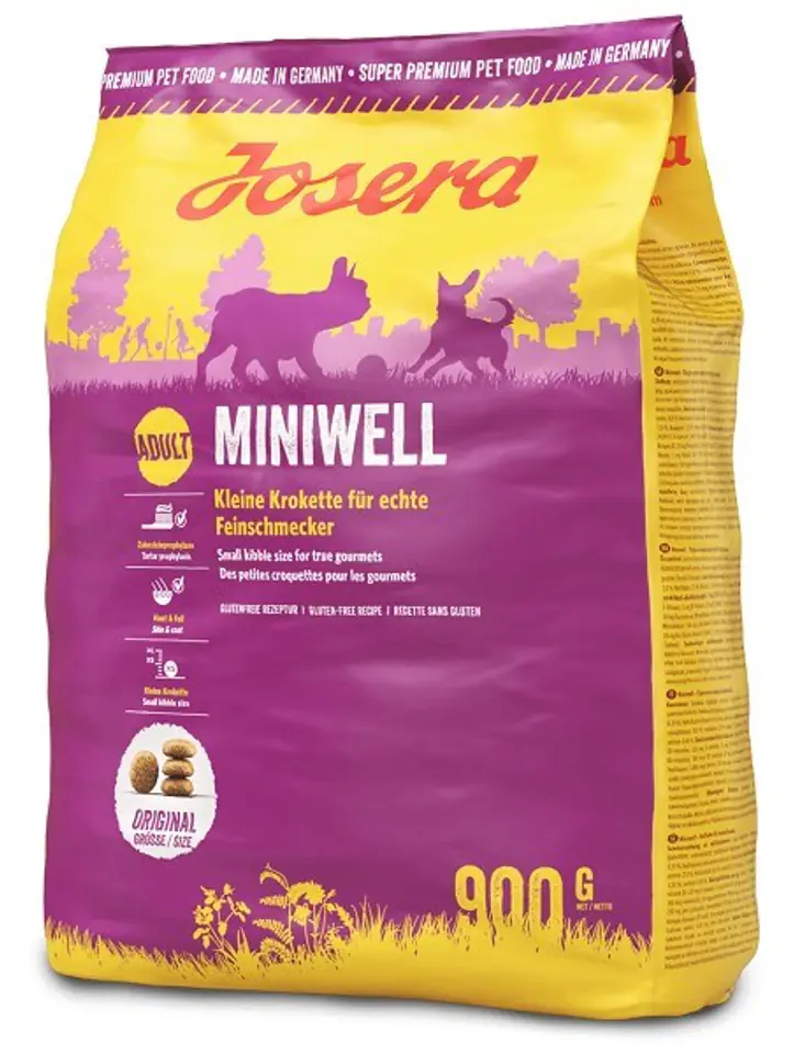 ⁨Josera MINIWELL 900 g Adult⁩ at Wasserman.eu