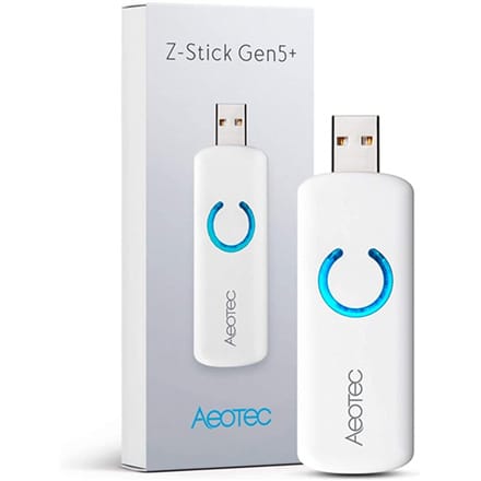 Aeotec Z-Stick - Adapter USB z baterią Gen5+, Z-Wave Plus | AEOTEC | Z-Stick - Adapter USB z baterią | Gen5+ | Biały w sklepie Wasserman.eu