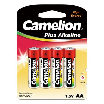 ⁨Camelion LR6-BP4 AA/LR6, Plus Alkaline, 4 pc(s)⁩ at Wasserman.eu