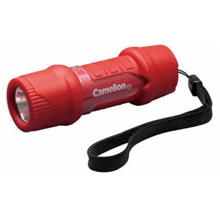 Camelion HP7011 Plastikowa kieszonkowa latarka LED, 1 dioda LED (High Lumens LED), 40 Lm, + 3 szt AAA, dostępne kolory: Czerwony w sklepie Wasserman.eu