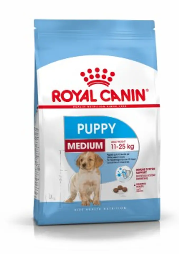 ⁨Royal Canin Medium Puppy 4 kg Maize, Poultry⁩ at Wasserman.eu