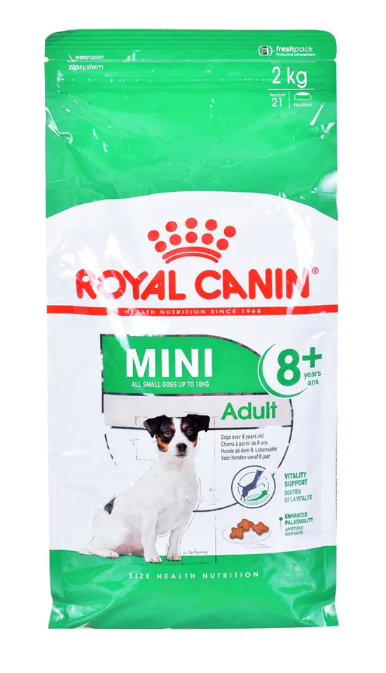 ⁨ROYAL CANIN Mini Adult +8 - dry dog food - 2kg⁩ at Wasserman.eu