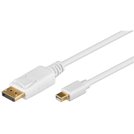⁨Goobay 52859 Mini DisplayPort cable adapter 1.2, gold-plated, 2m⁩ at Wasserman.eu