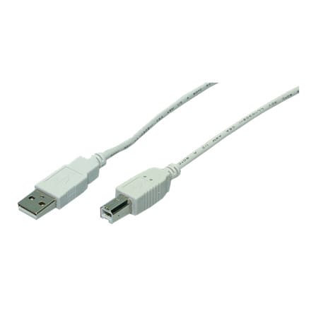 ⁨Logilink | Kabel USB | Męski | 4-pinowy USB typ B | Męski | 4-pinowy USB typ A | 1,8 m⁩ w sklepie Wasserman.eu