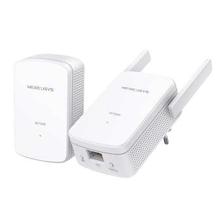 ⁨Mercusys MP510 KIT V1 - zestaw adaptera powerline - podłączany do ściany | 1 Gbps⁩ w sklepie Wasserman.eu