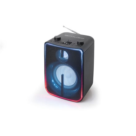 ⁨Muse | Głośnik imprezowy Bluetooth z akumulatorem | M-1802DJ | 60 W | Bluetooth | Czarny | Połączenie bezprzewodowe⁩ w sklepie Wasserman.eu