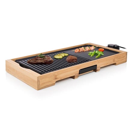 ⁨Tristar | Bamboo Grill XL | TG2514B | Stół | 2200 W | Czarny⁩ w sklepie Wasserman.eu