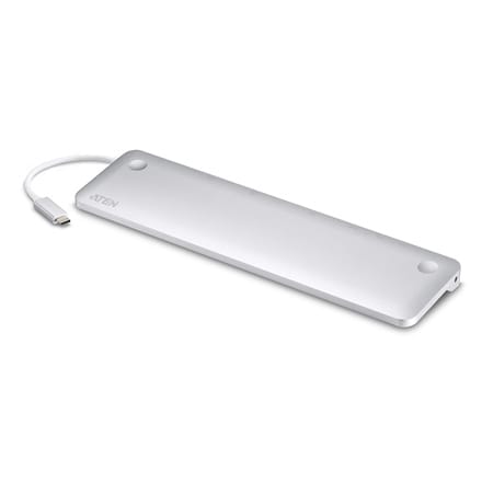 ⁨Aten USB-C Multiport Dock with Power Pass-Through Aten | USB-C | USB-C Multiport Dock with Power Pass-Through⁩ w sklepie Wasserman.eu