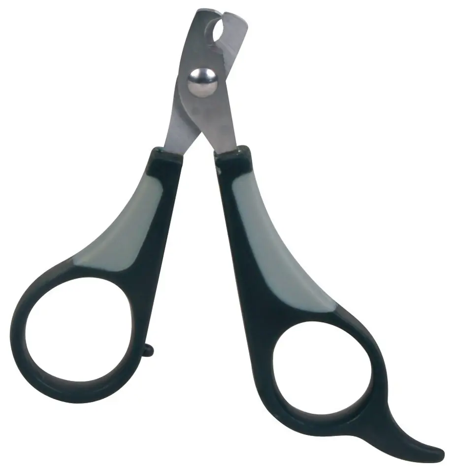 ⁨TRIXIE 2373 pet grooming scissors Black, Grey⁩ at Wasserman.eu