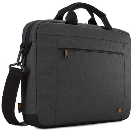 Case Logic | Era Attaché | Pasuje do rozmiaru 14 " | Messenger - Briefcase | Obsidian | Pasek na ramię w sklepie Wasserman.eu