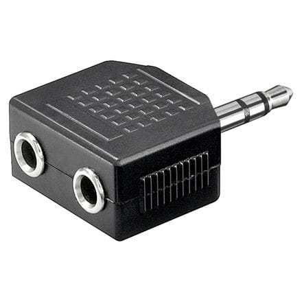 Goobay Headphone AUX adapter; 3.5 mm 1-to-2 jack at Wasserman.eu