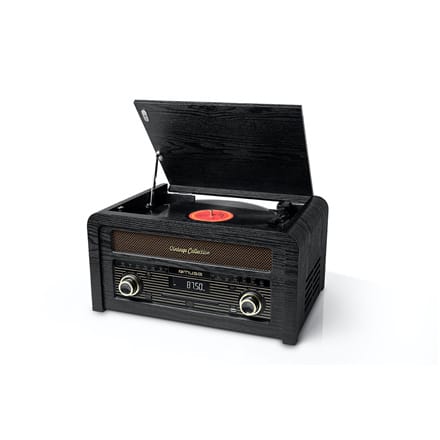 ⁨Muse | System audio Systemy audio, radia, karaoke | MT-115 W | CD, USB-host, płyta winylowa, Bluetooth⁩ w sklepie Wasserman.eu