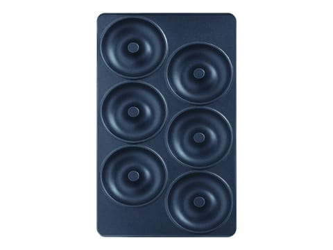 ⁨TEFAL XA801112 Donuts plates for SW852 Sandwich maker, Black⁩ at Wasserman.eu
