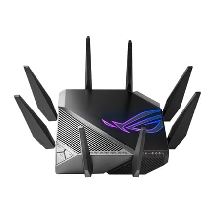 ⁨Asus | Wi-Fi 6 Tri-Band Gigabit Gaming Router | ROG GT-AXE11000 Rapture | 802.11ax | 1148+4804+4804 Mbit/s | 10/100/1000/2500 Mb⁩ w sklepie Wasserman.eu