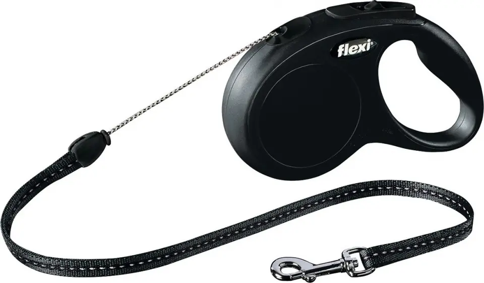 ⁨Flexi New CLASSIC 5 m Black Dog Retractable lead⁩ at Wasserman.eu