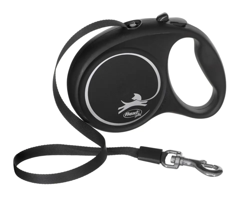 ⁨Flexi Black Design M 5 m Dog Retractable lead⁩ at Wasserman.eu