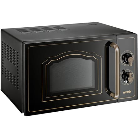 ⁨Gorenje | MO4250CLB | Kuchenka mikrofalowa z grillem | Wolnostojąca | 20 L | 700 W | Grill | Czarny⁩ w sklepie Wasserman.eu