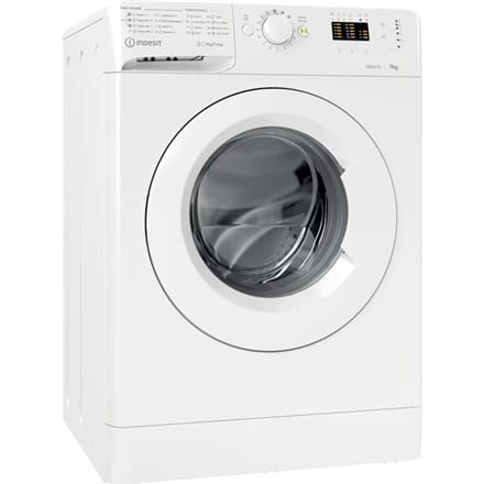 INDESIT Washing machine MTWA 71252 W EE Energy efficiency class E, Front loading, Washing capacity 7 kg, 1200 RPM, Depth 54 cm, at Wasserman.eu