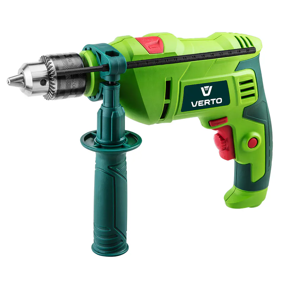 Wiertarka udarowa 500W, uchwyt kluczykowy 13 mm, obroty 0-3000 min?? w sklepie Wasserman.eu