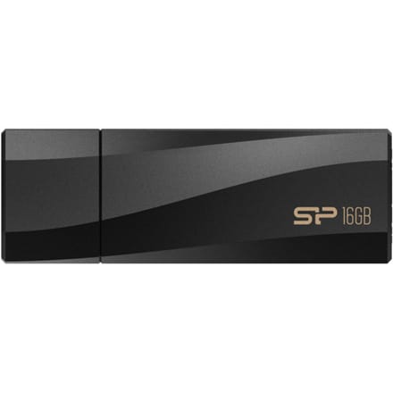 ⁨Silicon Power USB Flash Drive Blaze Series B07 16GB, Type-A USB 3.2 Gen 1, Black⁩ at Wasserman.eu