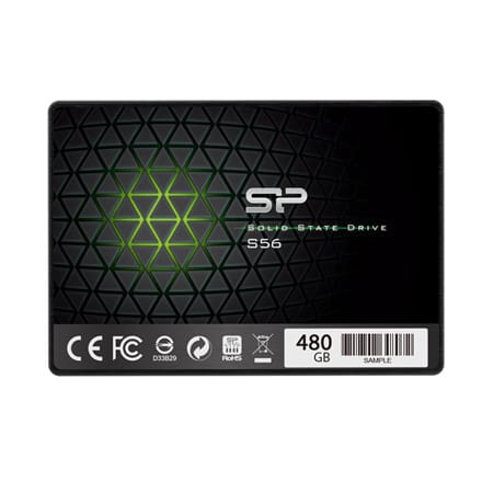 ⁨SILICON POWER Slim | Dysk półprzewodnikowy | 480 GB | S56 | 2,5" | SATA 6 Gb/s⁩ w sklepie Wasserman.eu