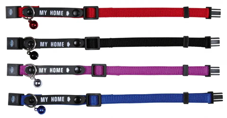 ⁨TRIXIE MY HOME TX-4180 Cat collar with bell and ID card⁩ at Wasserman.eu