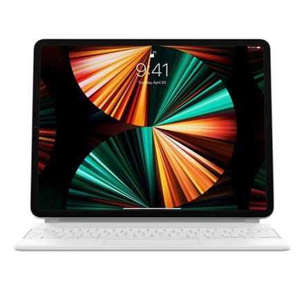 ⁨Apple | Biały | iPad | Magic Keyboard dla Apple 12,9-calowego iPada Pro (3. - 6. gen.) INT | Kompaktowa klawiatura | Bezprzewodo⁩ w sklepie Wasserman.eu