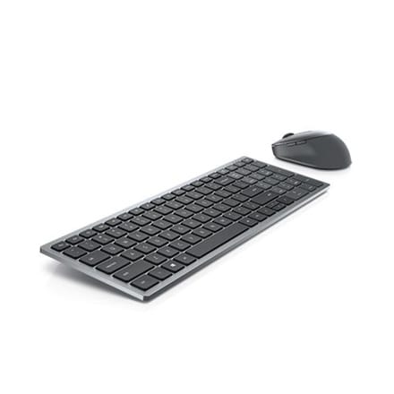⁨Dell | Klawiatura i mysz | KM7120W | Zestaw klawiatura i mysz | Bezprzewodowy | Baterie w zestawie | RU | Bluetooth | Szary tyta⁩ w sklepie Wasserman.eu