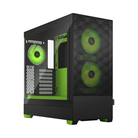 ⁨Pop Air TG Clear Tint RGB Enclosure Green⁩ at Wasserman.eu