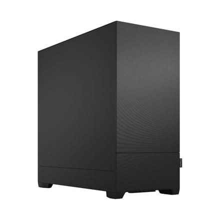 ⁨Fractal Design | Pop Silent | Side window | Black Solid | ATX, mATX, Mini ITX | Power supply included No | ATX⁩ w sklepie Wasserman.eu