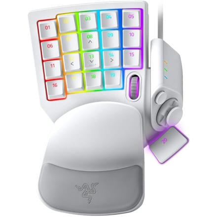 ⁨Klawiatura do gier Razer Tartarus Pro, przewodowa, biała Razer | Tartarus Pro | Klawiatura do gier | Podświetlenie LED RGB | Bia⁩ w sklepie Wasserman.eu