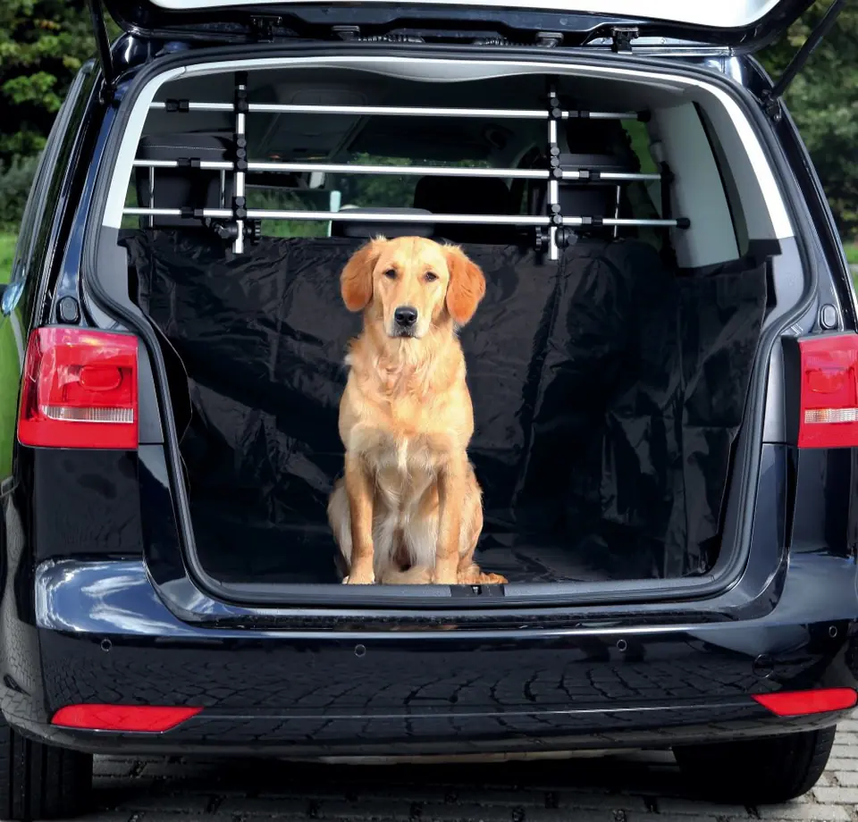 ⁨TRIXIE 1318 dog car seat/boot cover Car boot cover Nylon, Polyester Black⁩ at Wasserman.eu