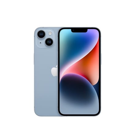 ⁨iPhone 14 Blue 128GB⁩ at Wasserman.eu